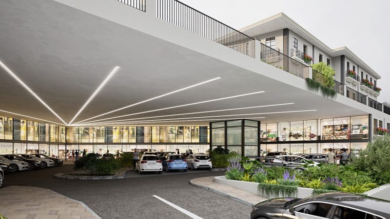 מגרש לבנית מגורים ומסחר