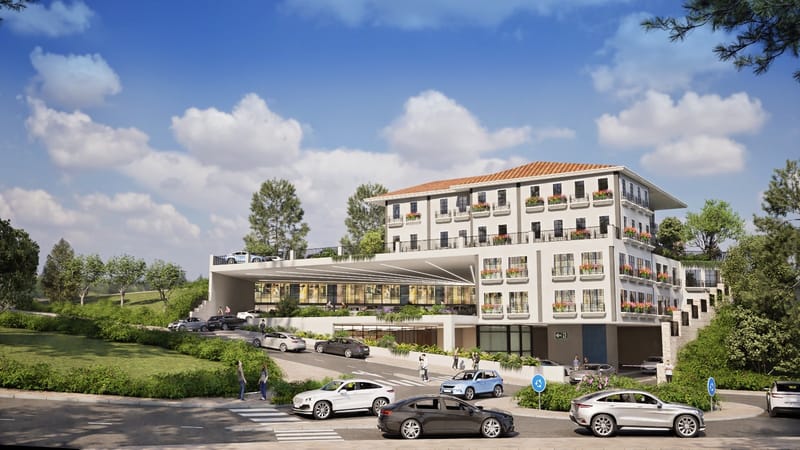 מגרש לבנית מגורים ומסחר