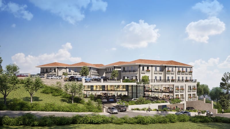 מגרש לבנית מגורים ומסחר