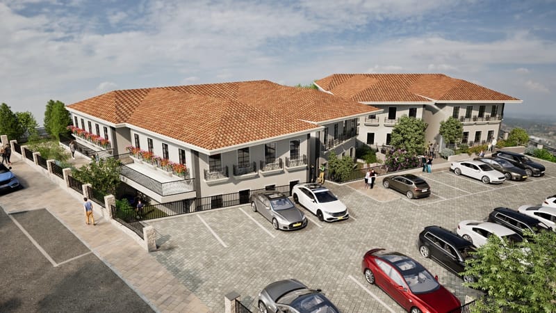 מגרש לבנית מגורים ומסחר