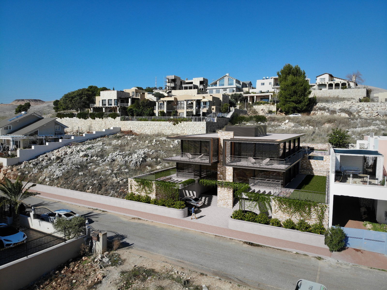 Luxurious plot for the construction of two luxurious villas in Safed