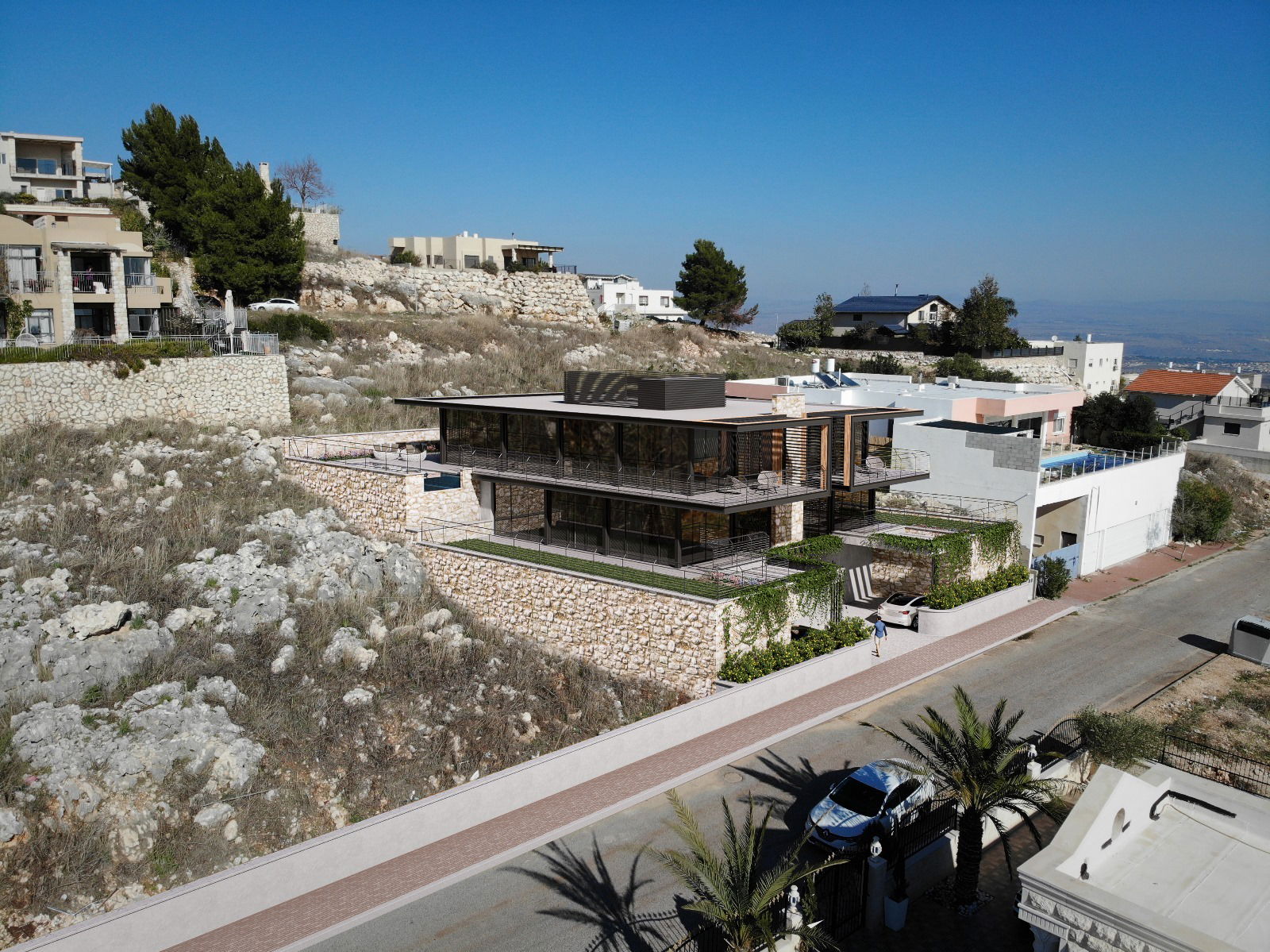 Luxurious plot for the construction of two luxurious villas in Safed
