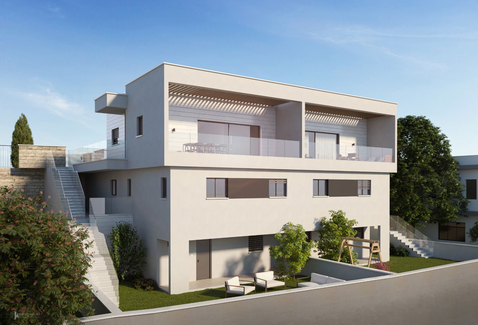 Plot for building a single house - Mitzpe HaYamim neighborhood