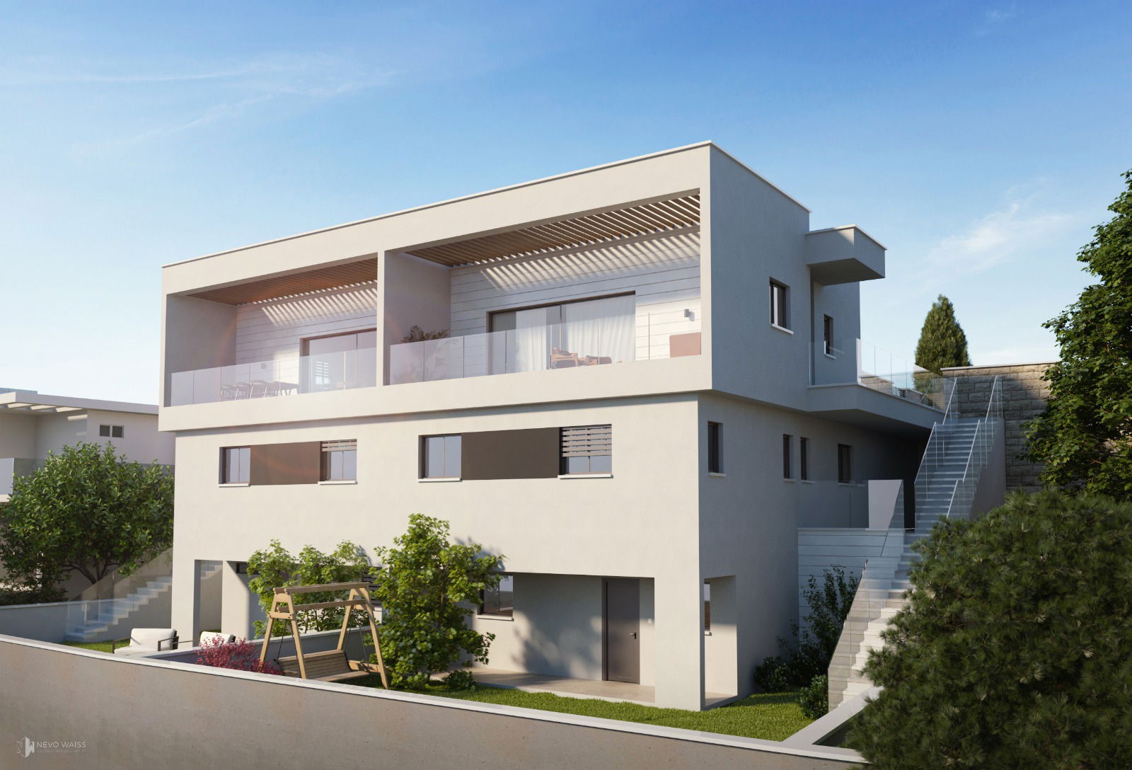 Plot for building a single house - Mitzpe HaYamim neighborhood