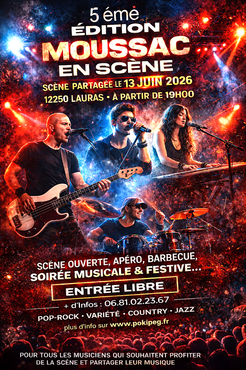 CONCERT PARTAGE - MOUSSAC EN SCENE 2026