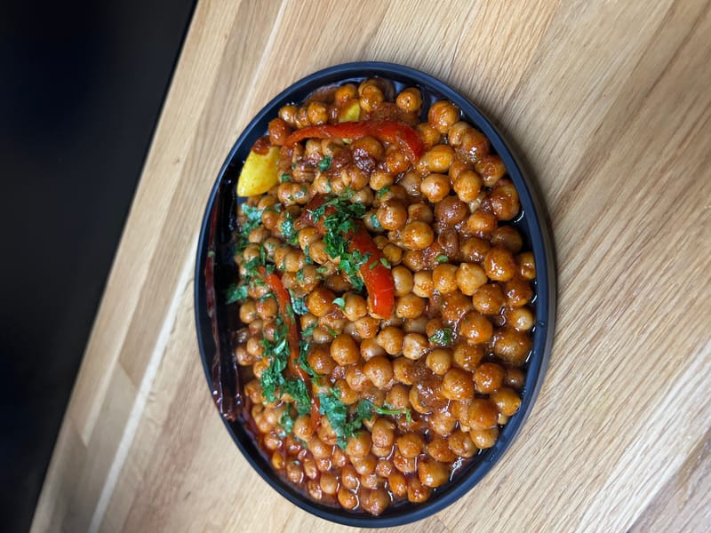 חומוס מבושל בסגנון מרוקאי