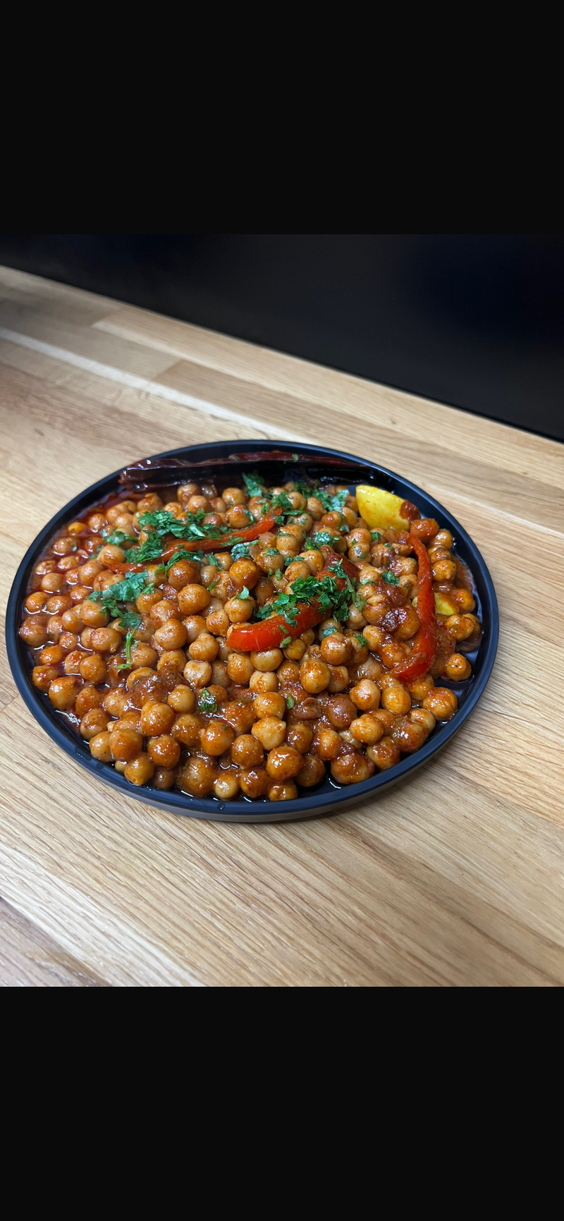 חומוס מבושל בסגנון מרוקאי