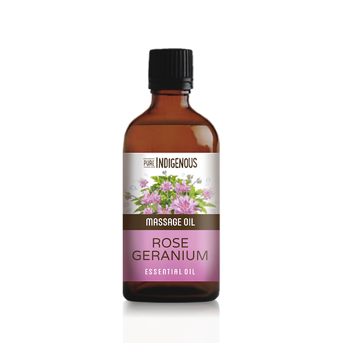 ROSE GERANIUM Massage Oil 100ml