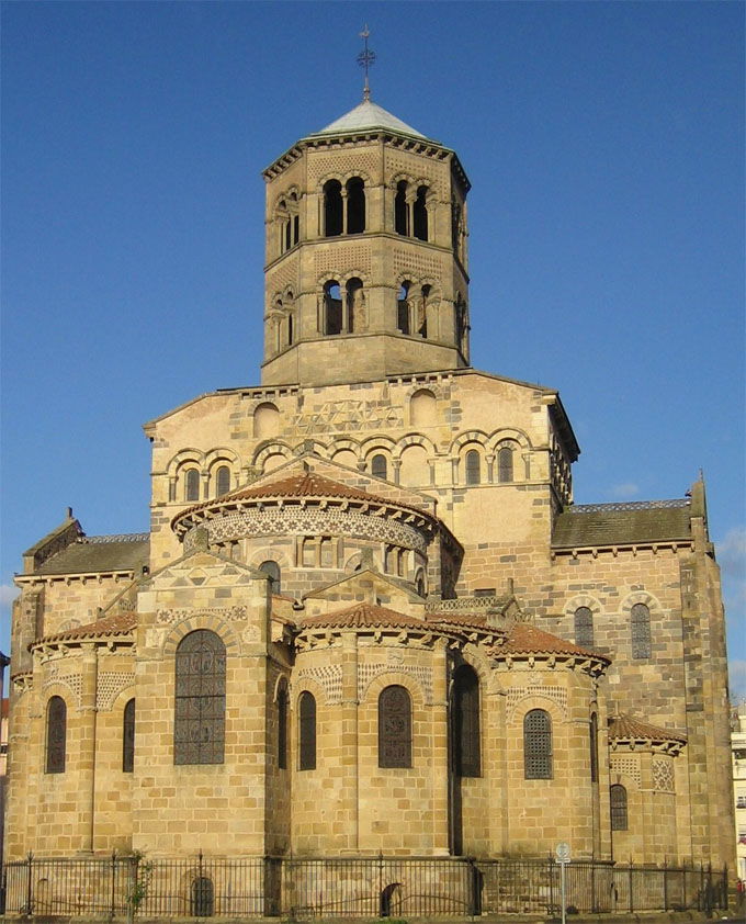 Amigos del Románico. Issoire 63500 Eglise Saint-Austremoine(Foto. Wikipedia.fr)