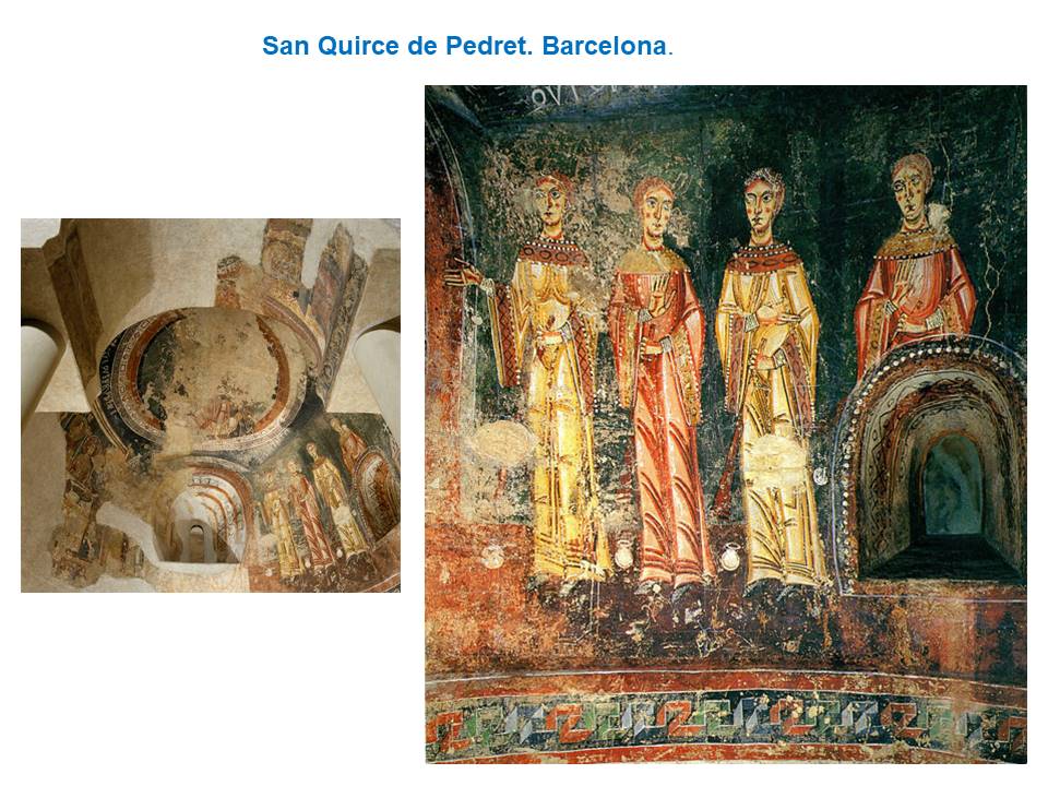 LA INFLUENCIA DEL ARTE BIZANTINO EN LA ICONOGRAFIA Y LA PINTURA ROMÁNICAS . Montserrat Fornells Angelats.