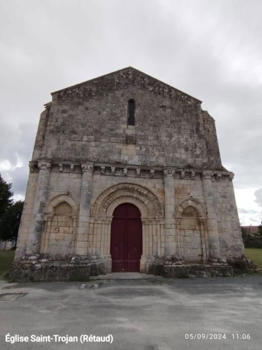 Iglesia de Saint-Trojan (Rétaud)