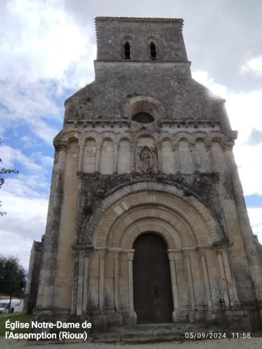 Iglesia de Nôtre-Dame de l'Assomption (Rioux)