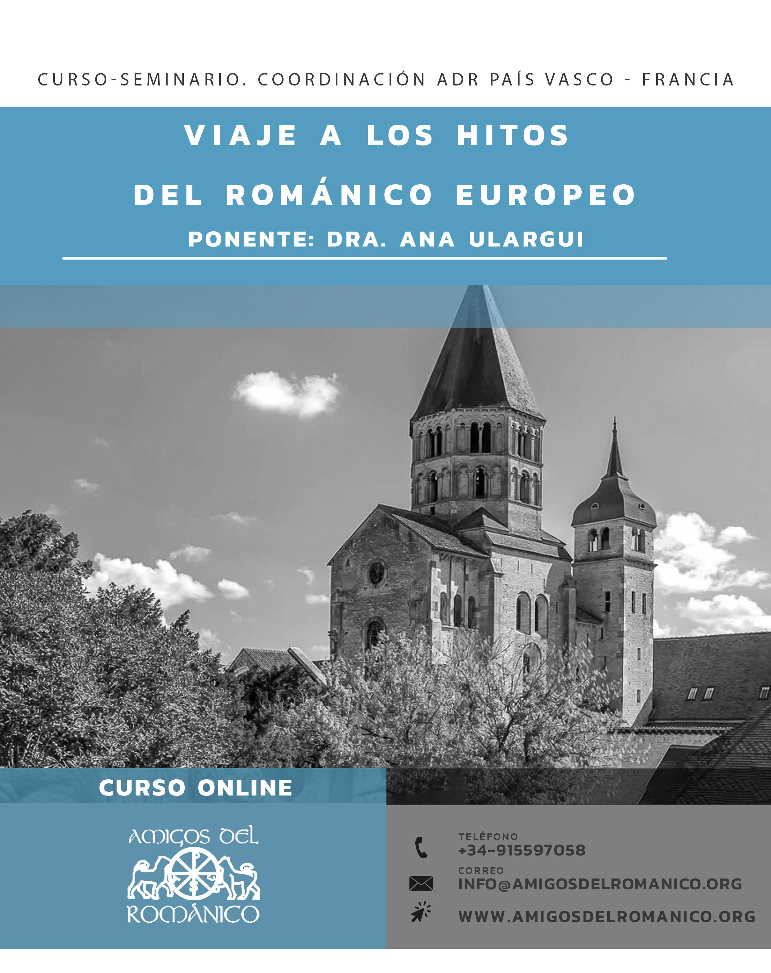 Curso online Viaje a los hitos del románico europeo