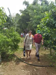 Visitan nuestro proyecto representantes de la Embajada Alemana en Cuba