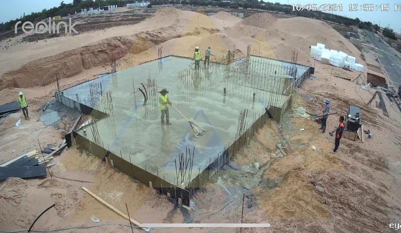 05/2024 - יציקת רצפה 