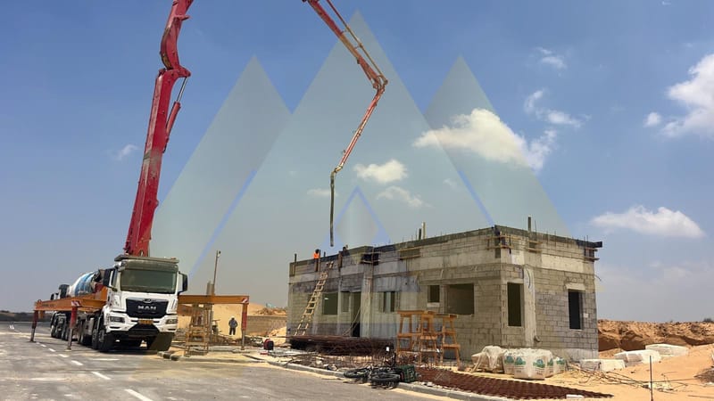 05/2024 - שלב מעטפת, עמודים וממ"ד