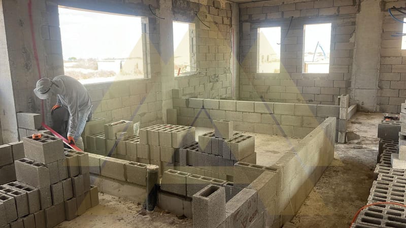 05/2024 - שלב מעטפת, עמודים וממ"ד