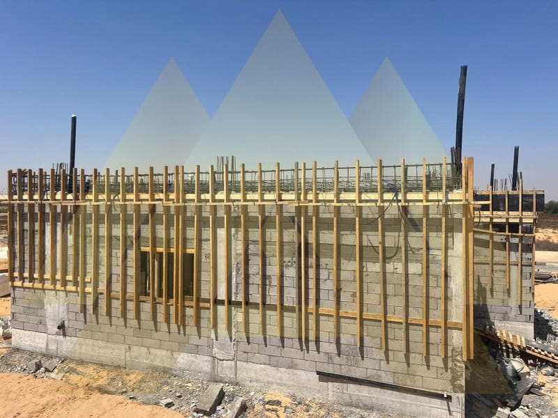 05/2024 - שלב מעטפת, עמודים וממ"ד