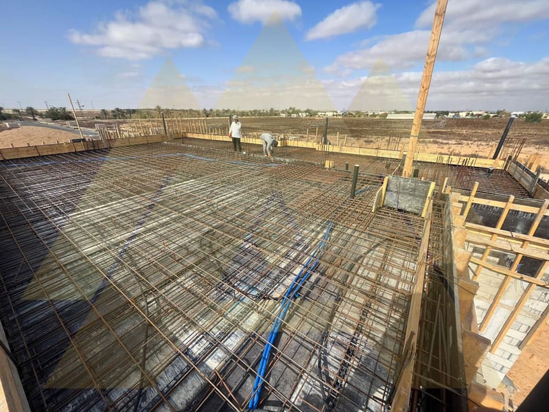 05/2024 - שלב מעטפת, עמודים וממ"ד