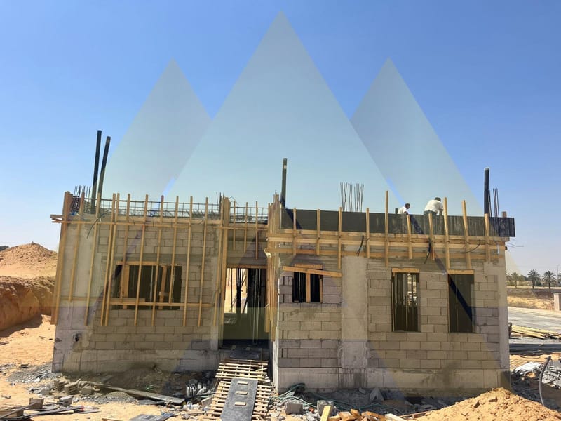 05/2024 - שלב מעטפת, עמודים וממ"ד