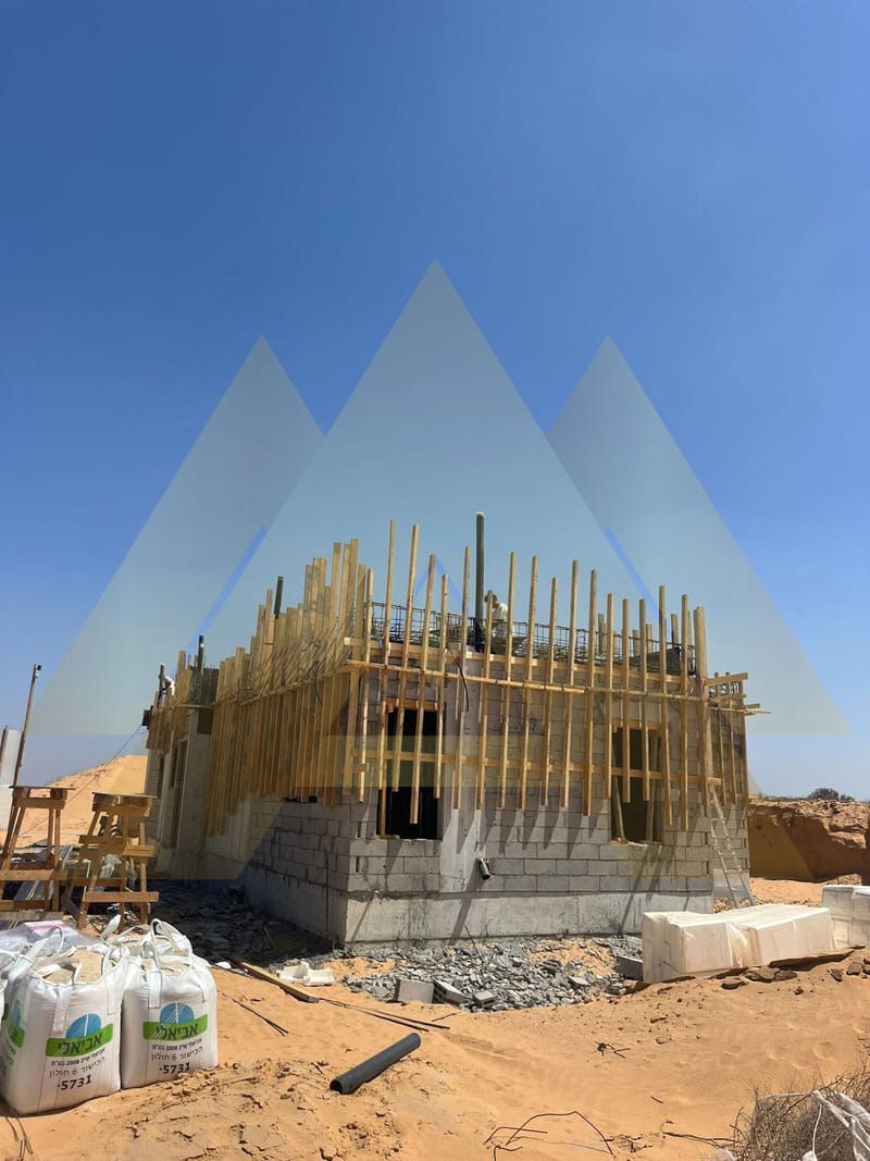 05/2024 - שלב מעטפת, עמודים וממ"ד