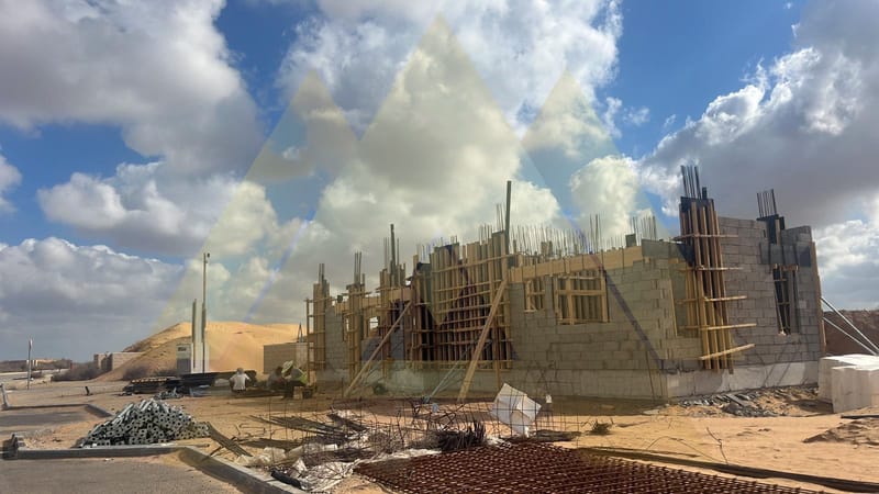 05/2024 - שלב מעטפת, עמודים וממ"ד