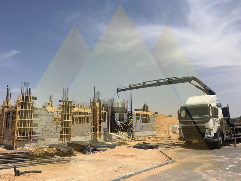 05/2024 - שלב מעטפת, עמודים וממ"ד