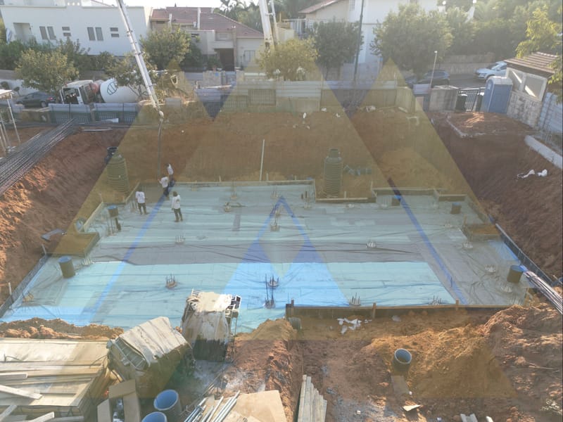 09/2024 - יציקת רצפת מרתף 