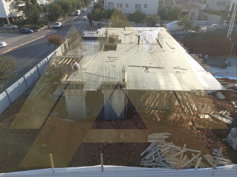 11/2024 - שלב יציקת רצפה קומה א'