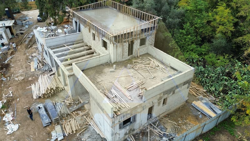 01/2025- סיום שלד מבנה