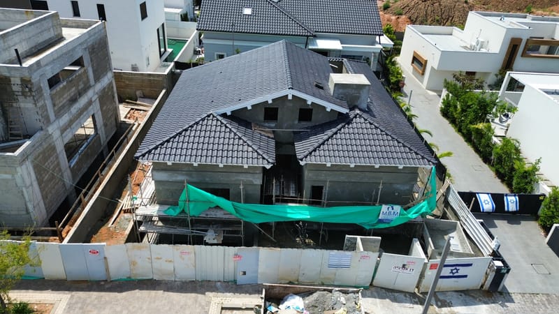 סיום בניית שלד