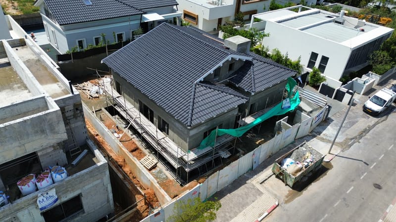 סיום בניית שלד