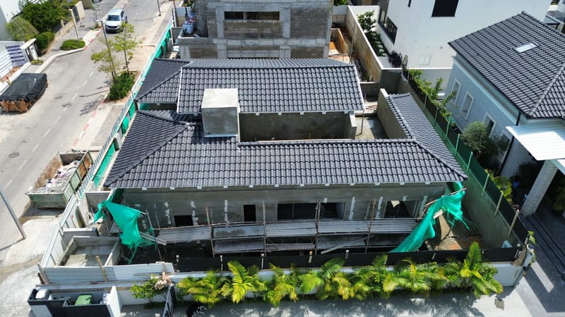 סיום בניית שלד