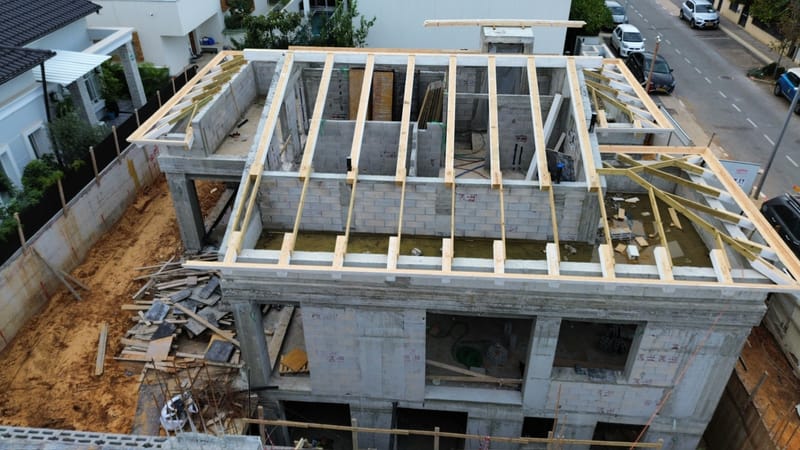 סיום בניית שלד