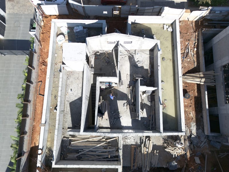 סיום בניית שלד