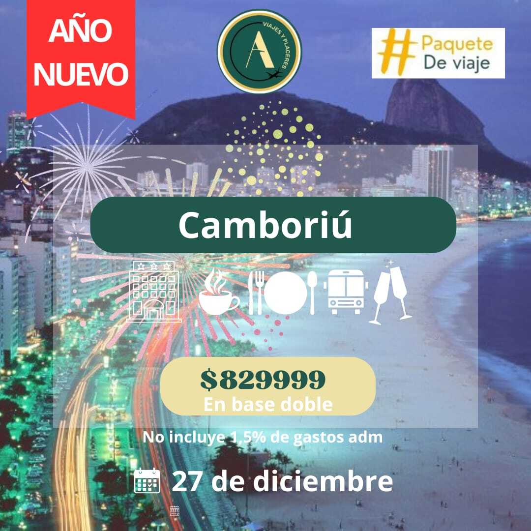 AÑO NUEVO EN CAMBORIÚ