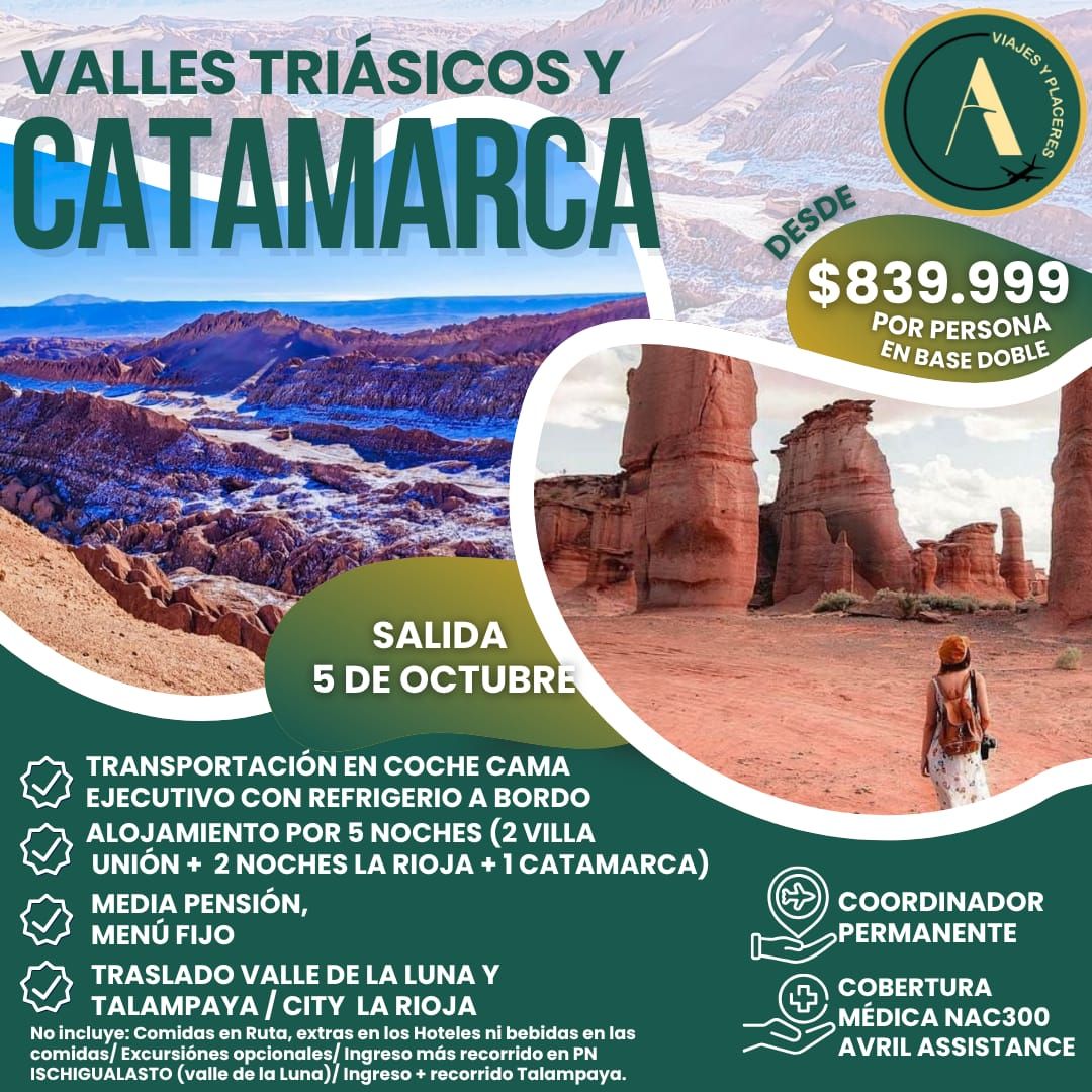 Valles Triásicos y Catamarca