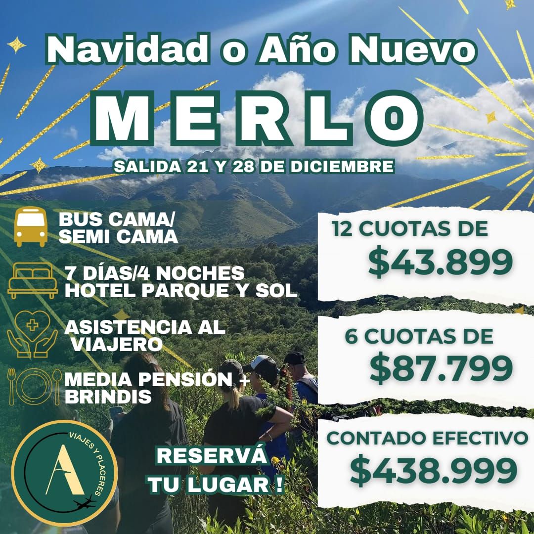 Navidad o Año Nuevo en Merlo