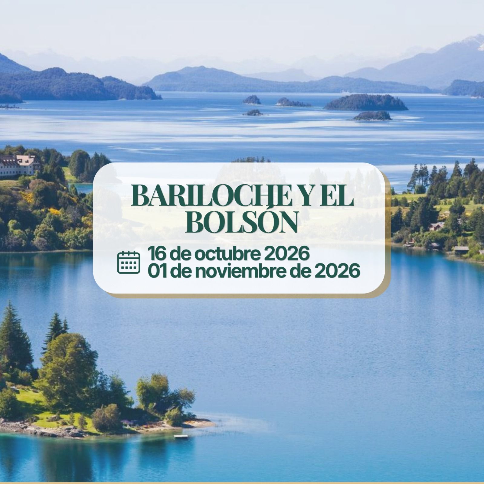 BARILOCHE Y EL BOLSON