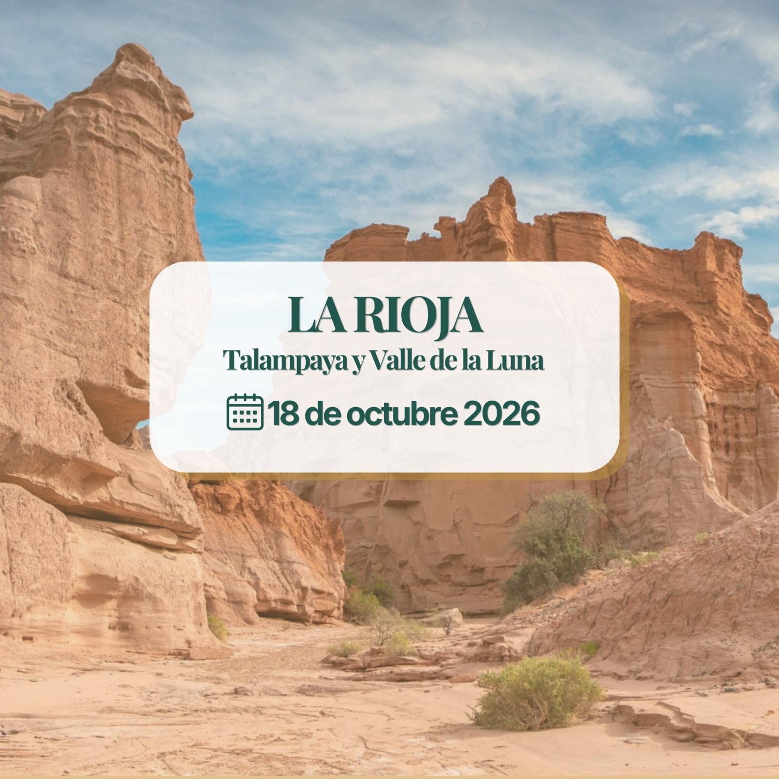 LA RIOJA- TALAMPAYA