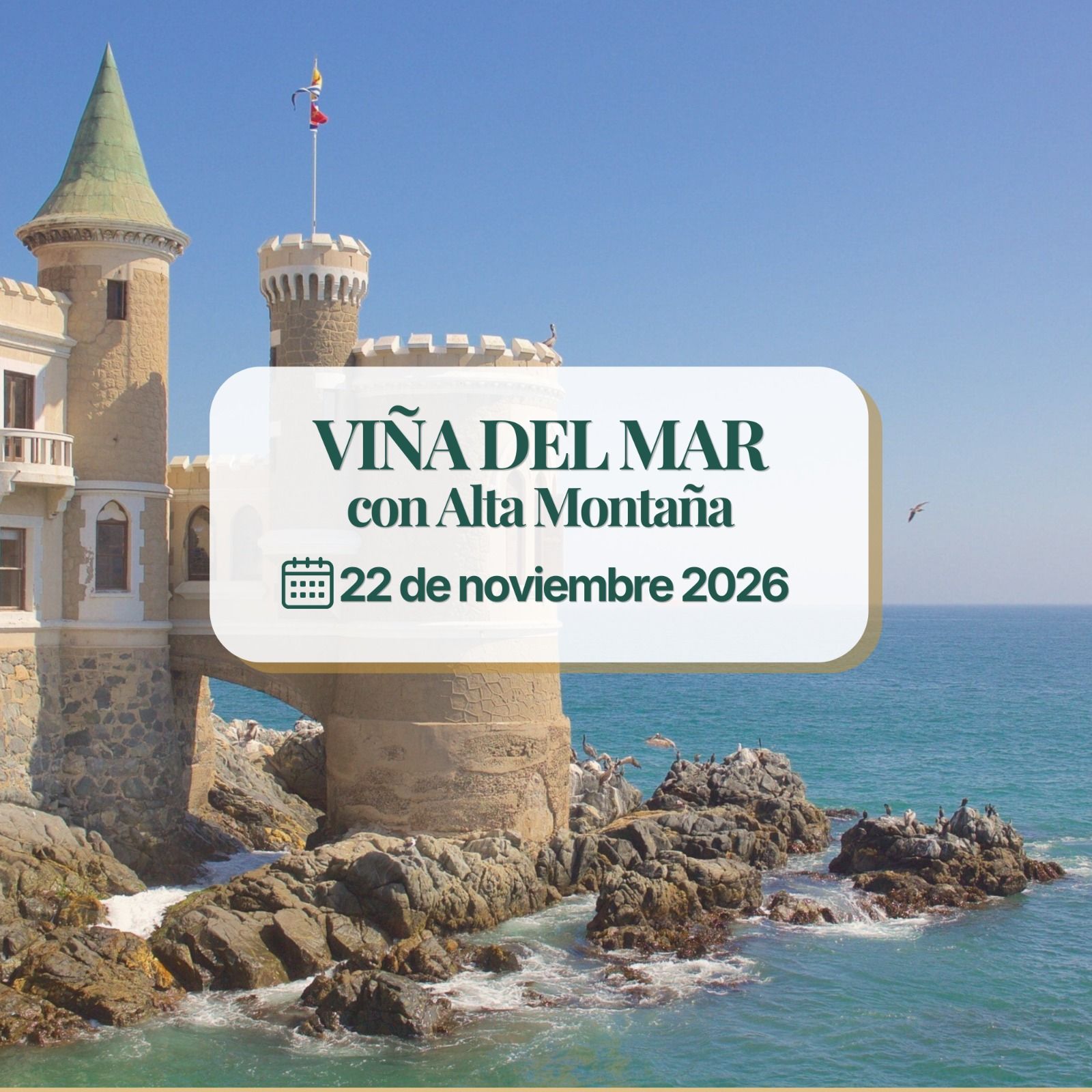VIÑA DEL MAR CON ALTA MONTAÑA