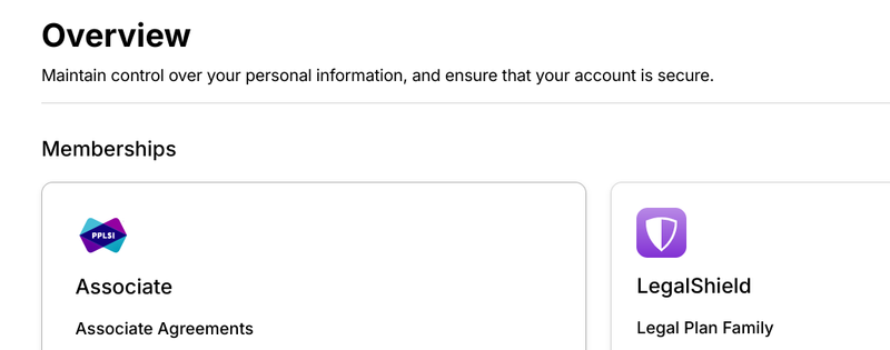 LegalShield / IDShield Sign in