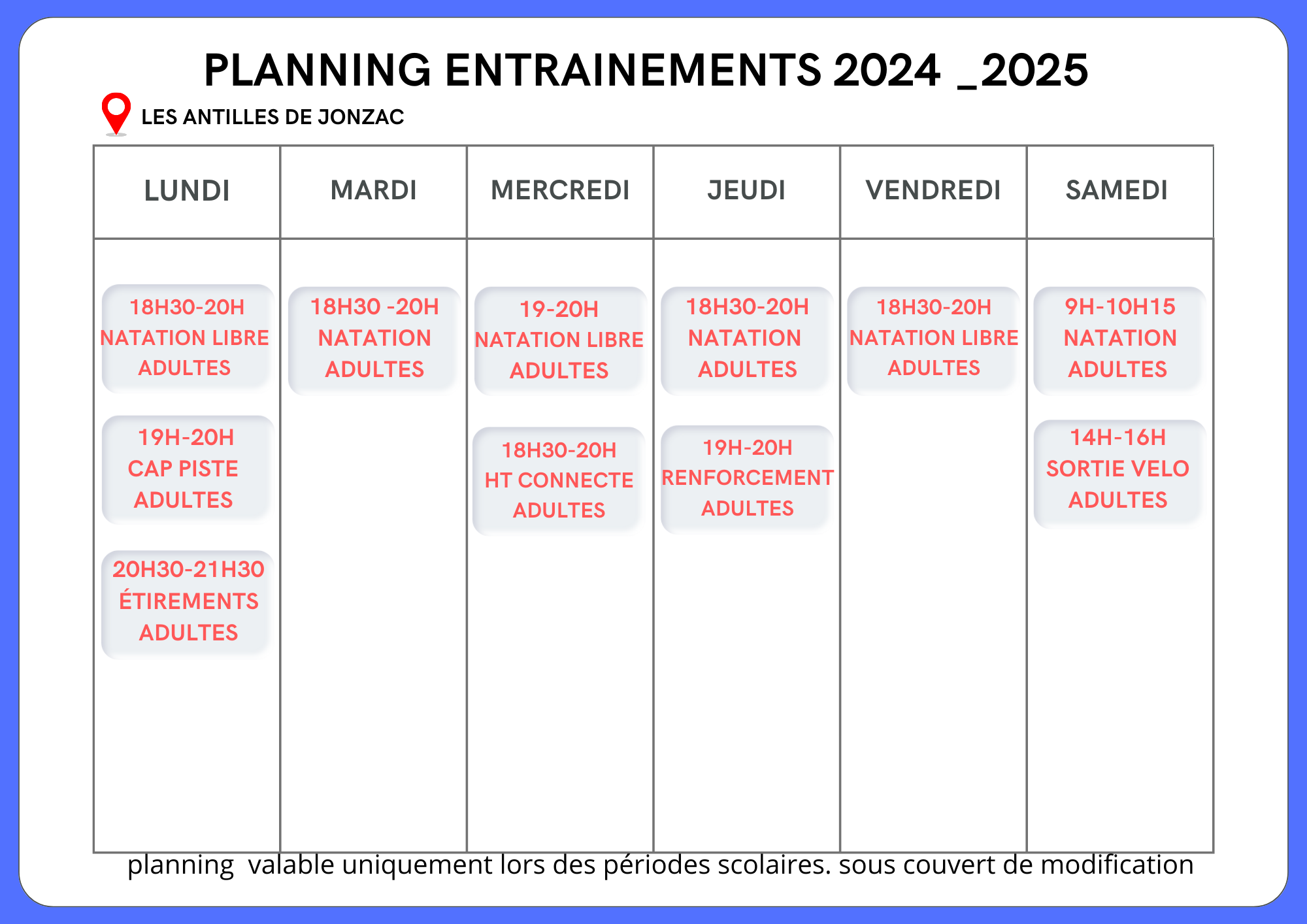 PLANNING ENTRAINEMENT ADULTES 2024_2025