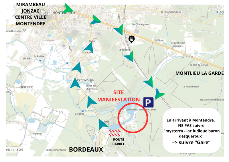 accès site / plan site 