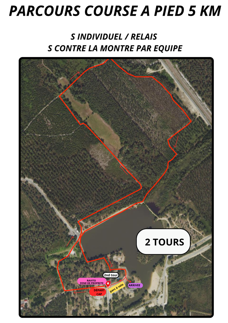 LE PARCOURS  DU S / S CONTRE LA MONTRE 