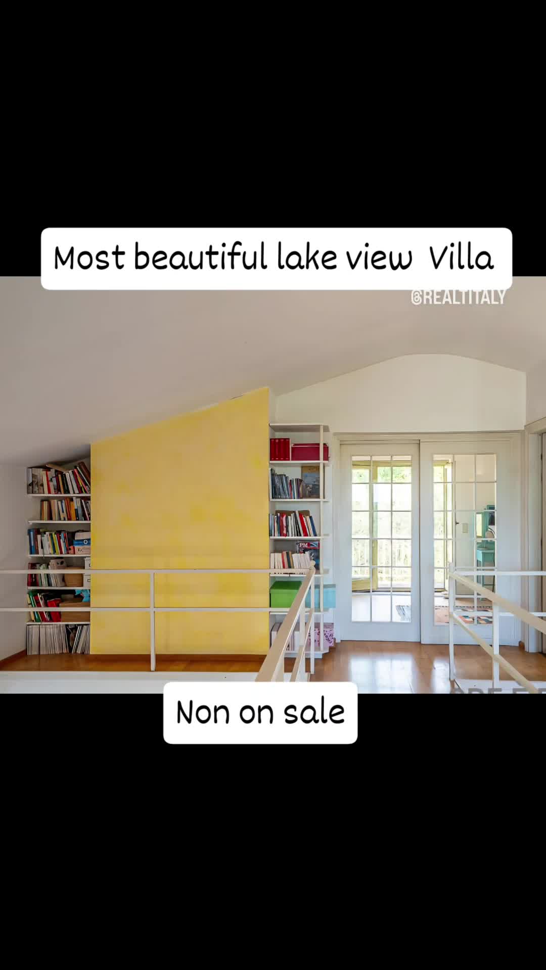 וילה מדהימה למכירה מול האגם בלאציו 