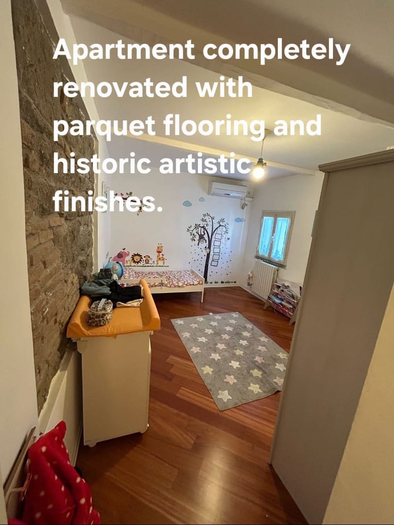 New renovated apt in the Historic city center (Viterbo)