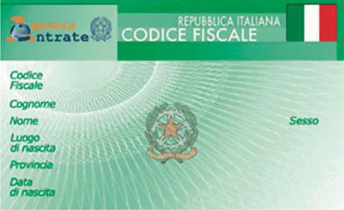 Codice Fiscale, מה זה?