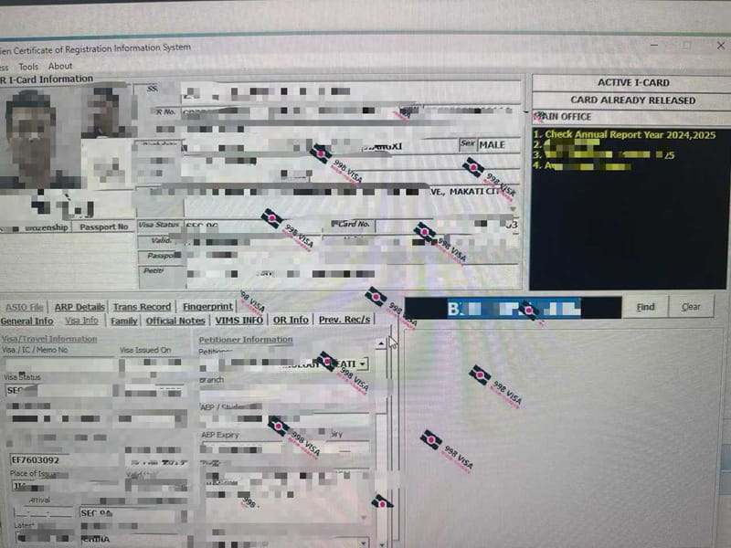 菲律宾BLO保黑出境是违法行为 属于偷渡！