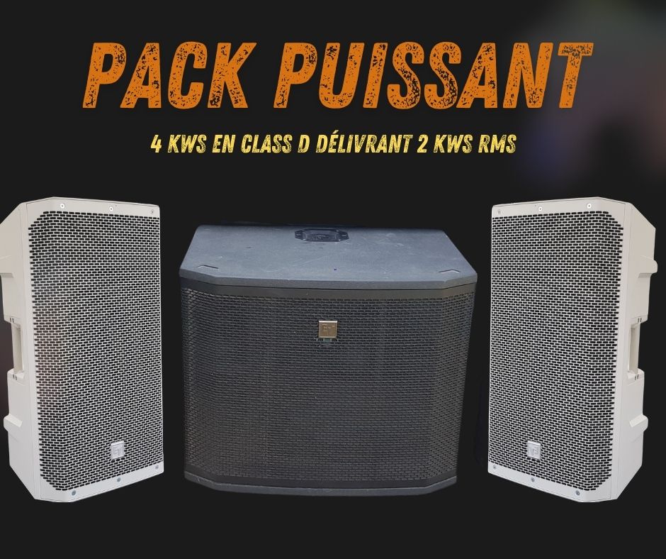 PACK PUISSANT 145€ / jour ou week-end